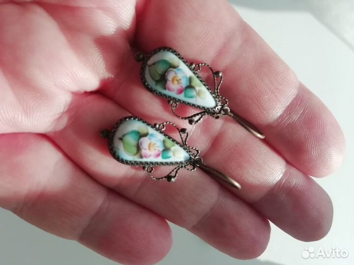 Набор мельхиоровый с эмалью(мнц)