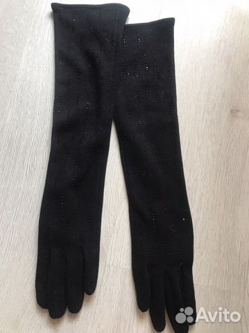 Перчатки женские длинные