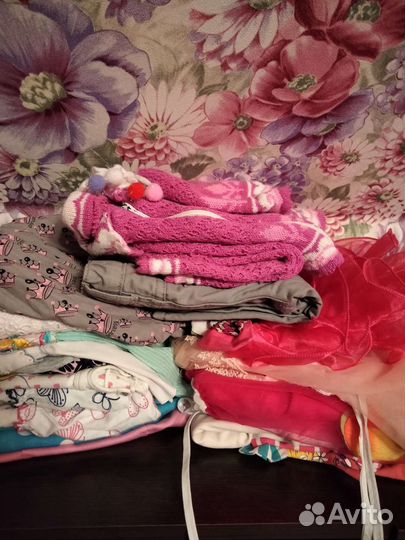 Вещи пакетом на девочку с рождения до года