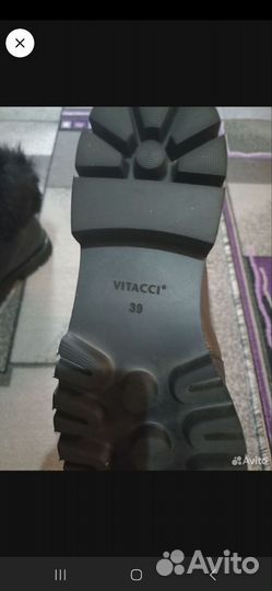 Зимние женские ботинки 39 размер