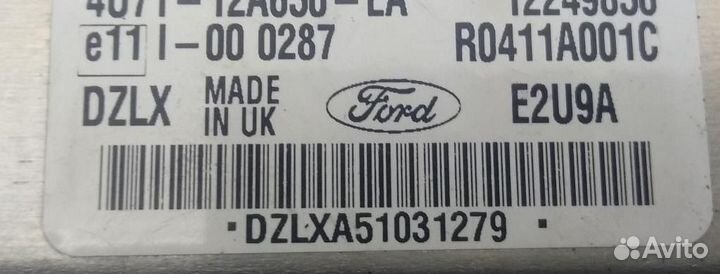 Блок управления двигателем Ford Focus/Focus RS