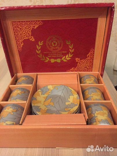 Кофейный сервиз новый в коробке