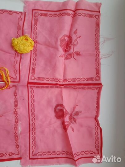 Набор для вышивания СССР детский