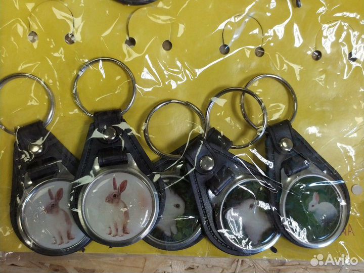 Брелки для ключей, Кролики и другие