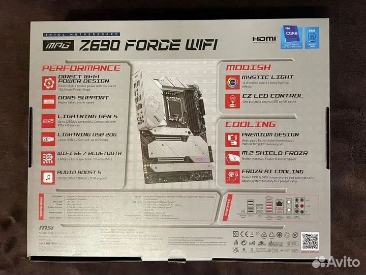Материнская плата MSI MPG Z690 force wifi