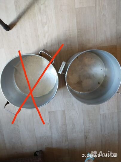 Кастрюля алюминиевая 10 литров