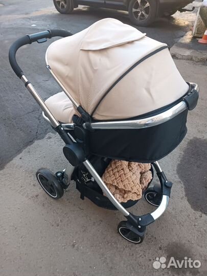 Коляска 3 в 1 Mothercare Journey Chrome Sand