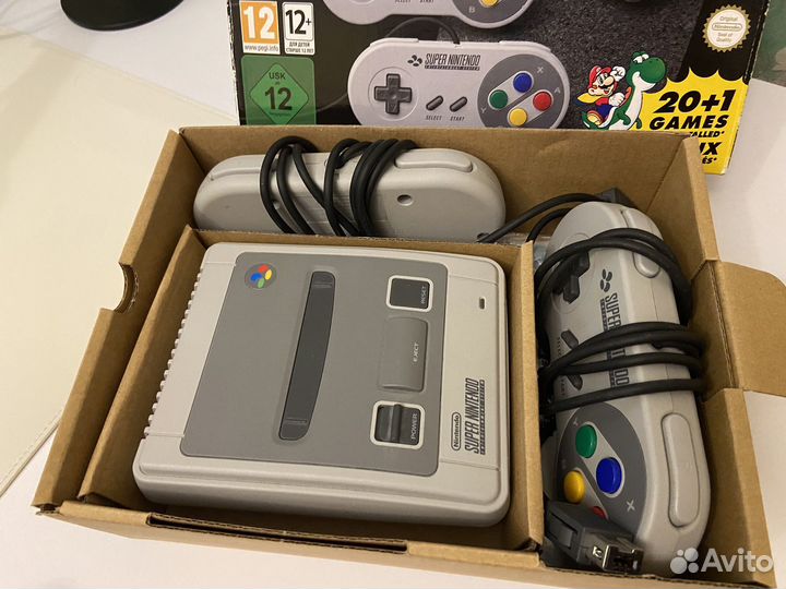 Snes classic mini 120+ игр (отправлен авито)
