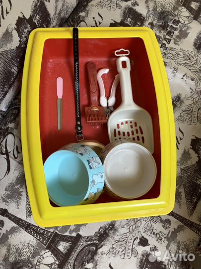 Лоток и наполнители