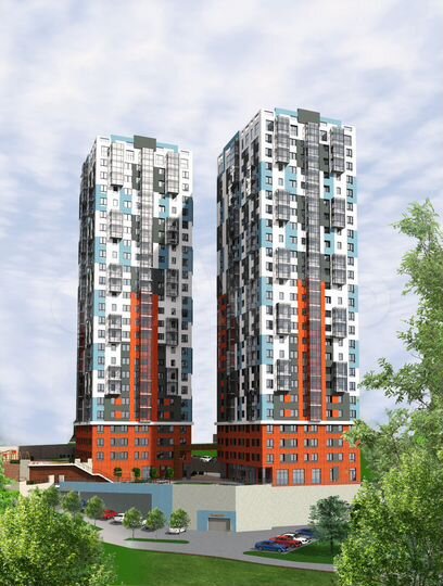 2-к. квартира, 81,1 м², 6/25 эт.