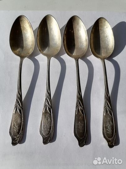 Ложка чайная серебро 84 проба 96 грамм