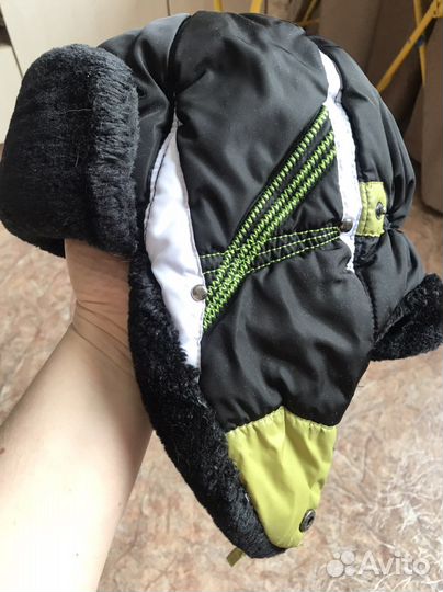 Шапка ушанка детская