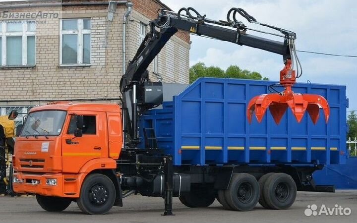 Демонтаж и вывоз мусора ломовозом 30м3