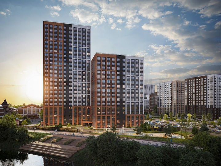 2-к. квартира, 39,7 м², 11/25 эт.