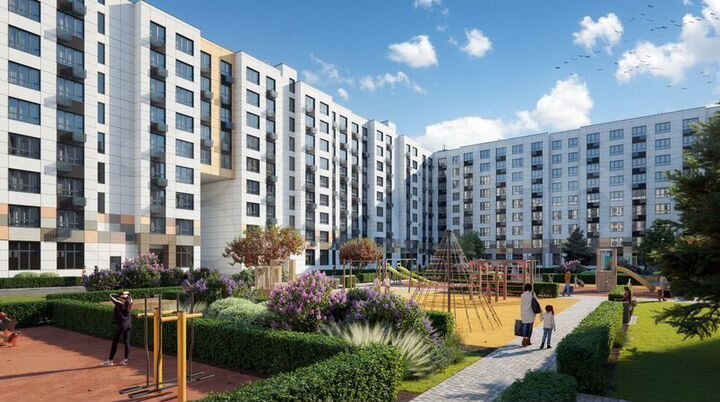 2-к. квартира, 75,7 м², 2/9 эт.