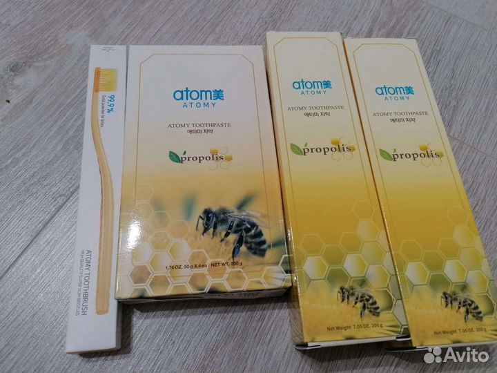 Зубная паста атоми