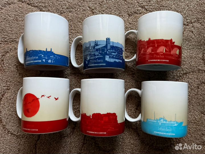 Кружки Старбакс icon серия