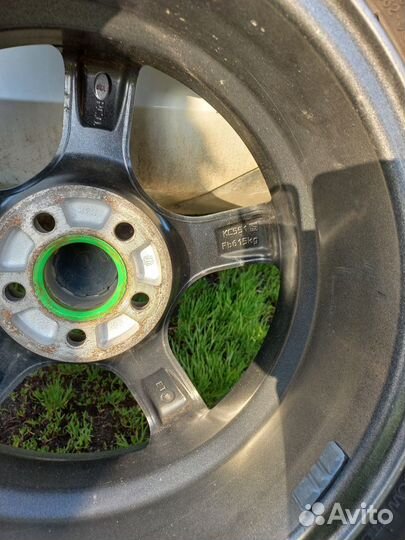 Диски литые с зимней резиной