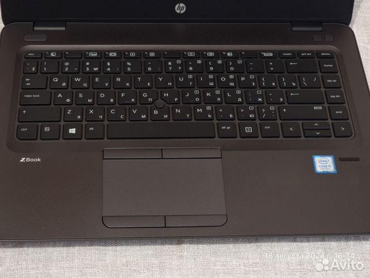 Ноутбук HP Zbook 14U G4 i5 7th Gen