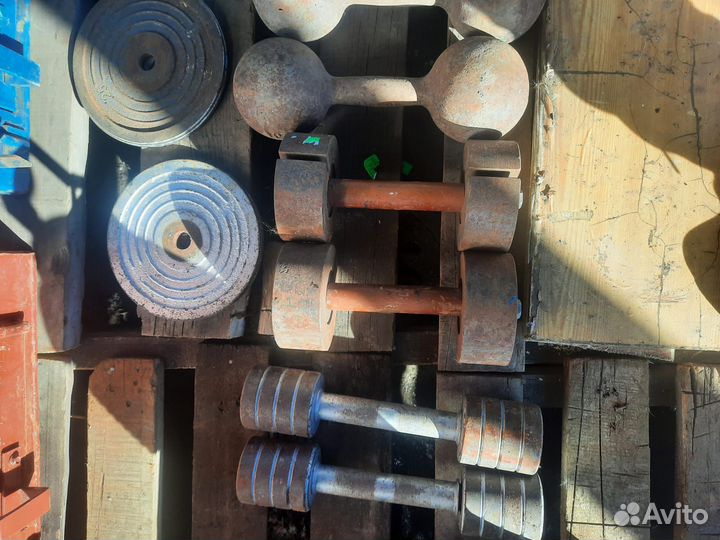 Гантели спорт инвентарь