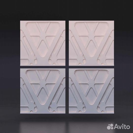 Гипсовая 3D панель 