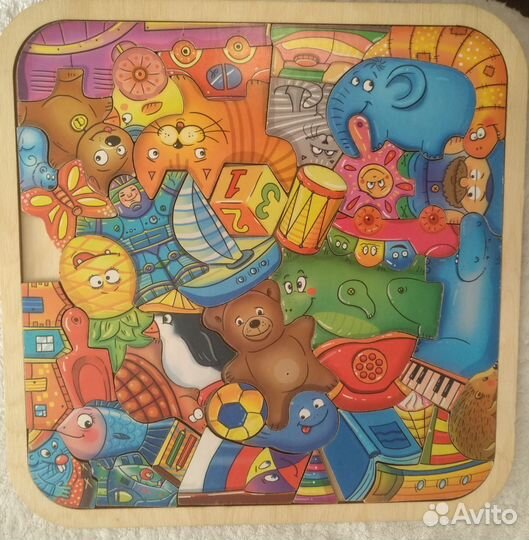 Набор Деревянных пазлов