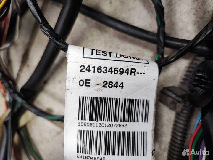 Проводка Renault Duster