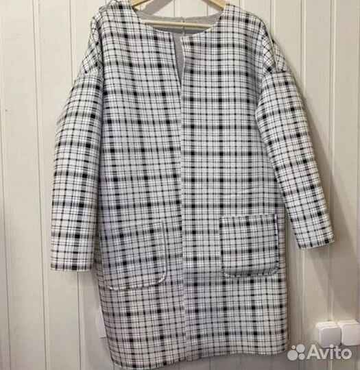 Жакет женский двусторонний новый размер 44 46