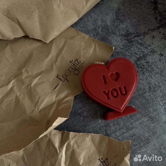 Свеча Валентинка пчелиный воск