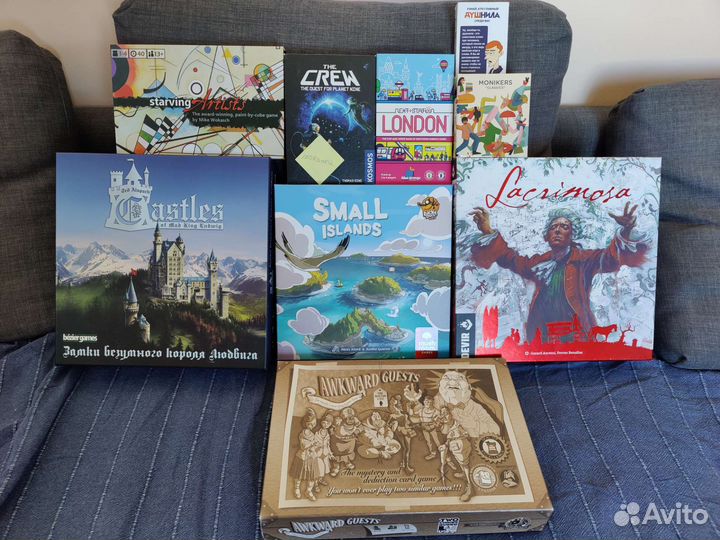 Настольные игры зарубежные