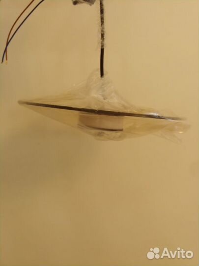 Подвесной светодиодный светильник из стекла