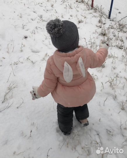 Осенний костюм для девочки 92