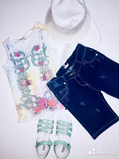 Miss Grant 7/8 лет новые бермуды Италия