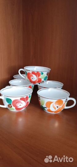 Чашки чайные Песочное Вербилки