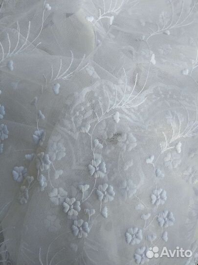 Остатки ткани и тюля