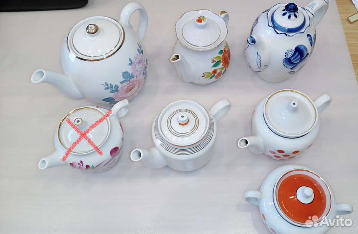 Чайники и чайные сервизы времён СССР