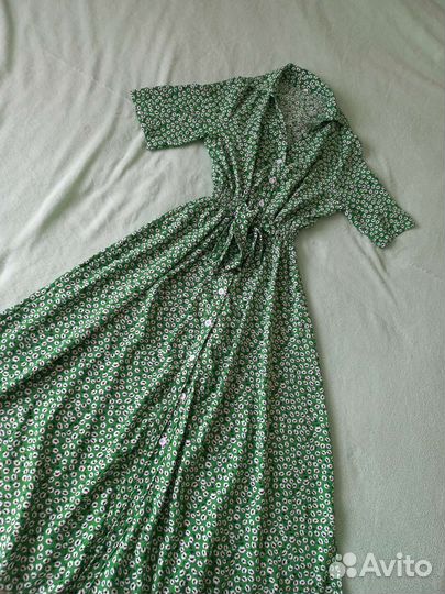 Платье миди летнее