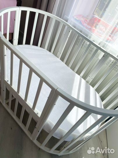 Кровать трансформер, два матраса