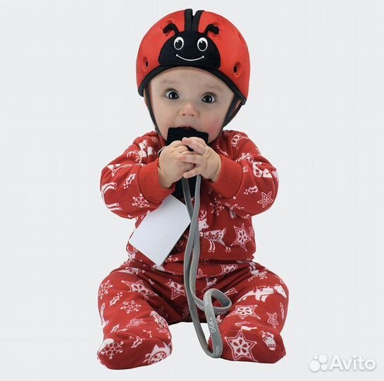 Детский шлем мягкий защитный