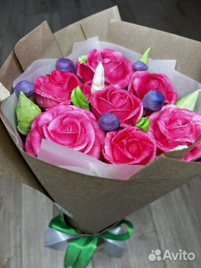 Зефир, зефирные букеты