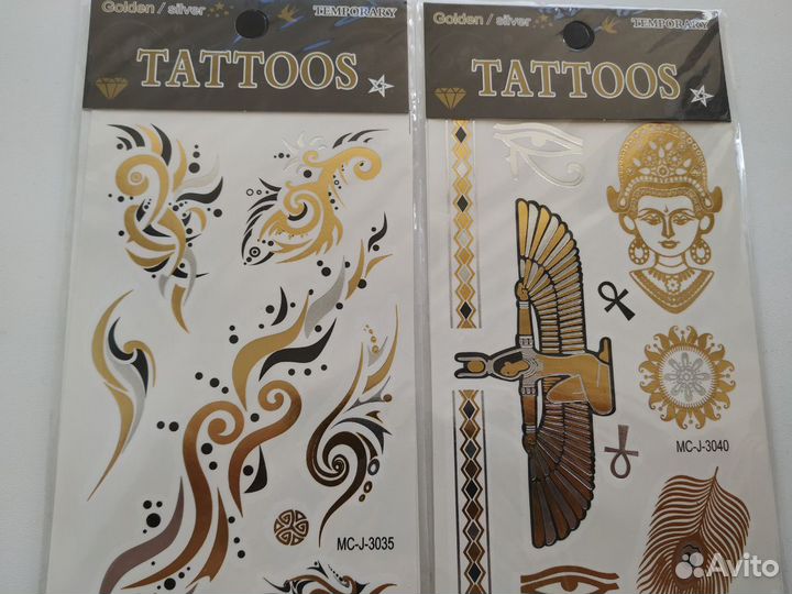 Временные татуировки