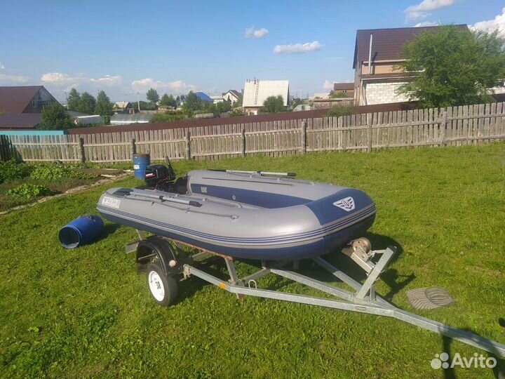 Лодка пвх Флагман + мотор