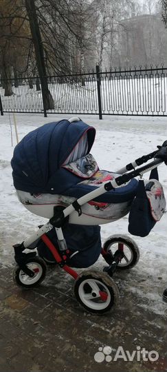 Коляска 3 в 1, Adamex Barletta,б/у