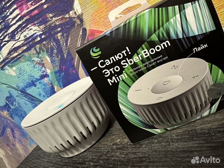 Колонка SberBoom mini