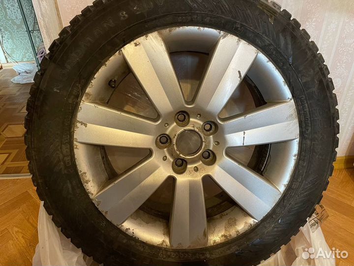 Литые диски R18 с резиной на Chevrolet Captiva