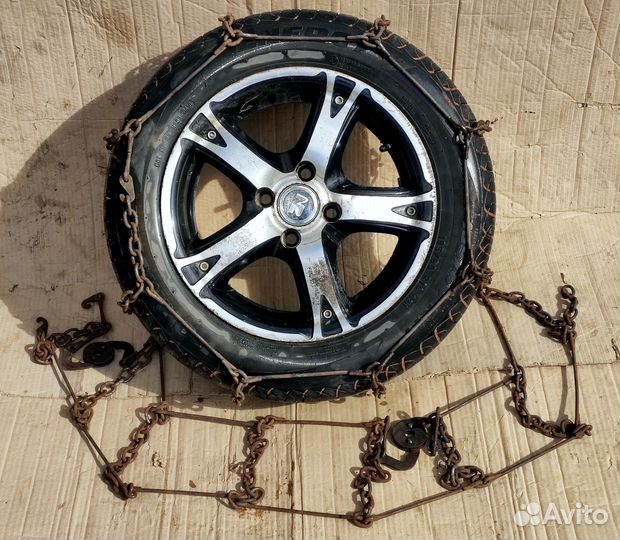 Мордовки / цепи противоскольжения на колёса ваз