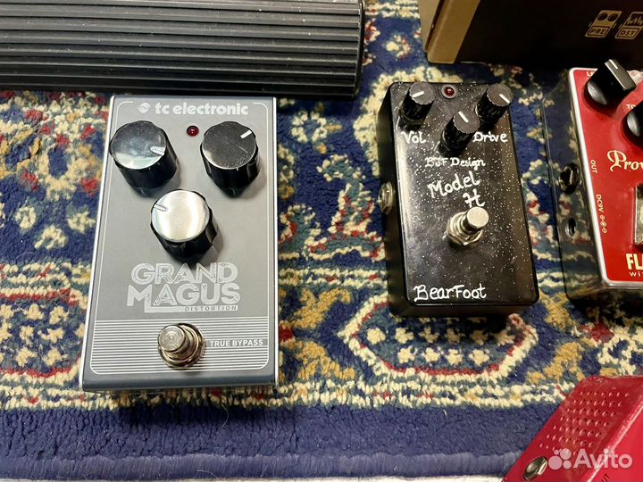 Гитарные педали эффектов примочки