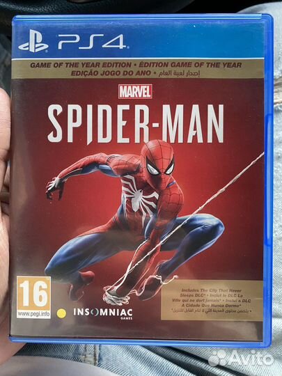 Человек паук ps4