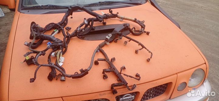 Проводка двигателя Lexus RX400h MHU38 3mzfe