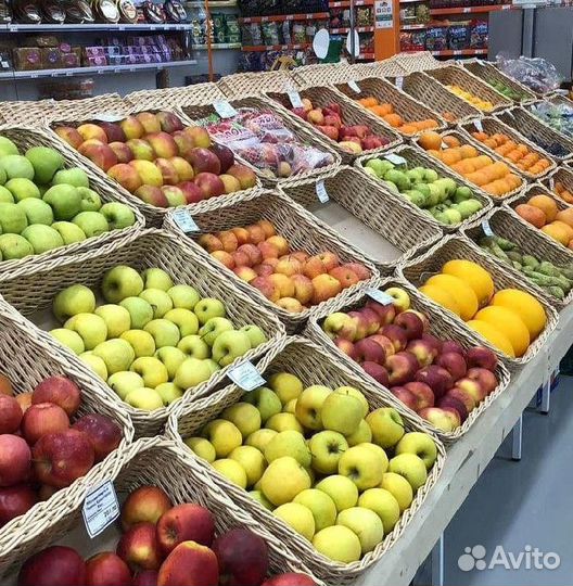 Плетеная корзина, корзина на металлической стойке